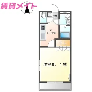 グランシャリオ【1階】の間取り