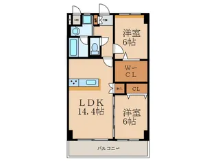 IHD Mansion【7階】の間取り