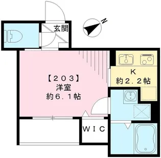 ポウドカープ.M【2階】の間取り