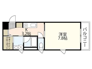 アガトンツインズα【1階】の間取り