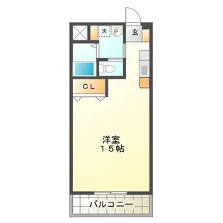 ふじ第3マンション【1階】の間取り