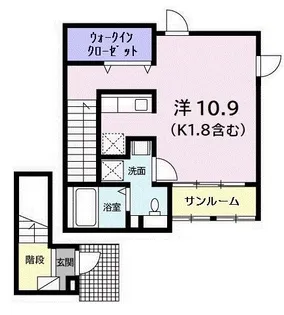 カーサ シリエージョ【2階】の間取り