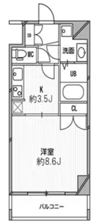 スペーシア高円寺I【7階】の間取り