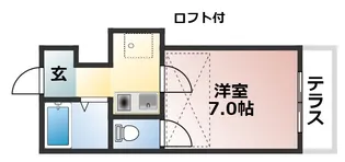 サンシャイン高丸【1階】の間取り