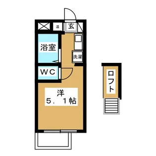 YOKOHAMA BAY HILLS【2階】の間取り