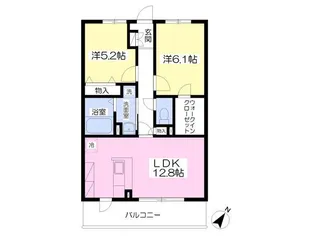 Casa Forte【1階】の間取り