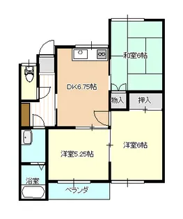 ファミリーハウスBABA【2階】の間取り
