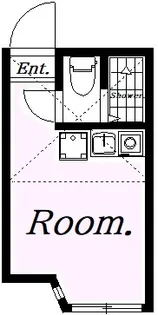 プレミアリラガーデン鶴見仲通【1階】の間取り