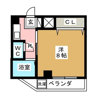 アヅマ第3ビル【3階】の間取り