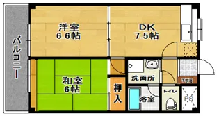 プルミエール香久池公園【4階】の間取り
