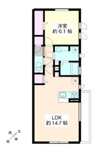 Luna Piena ルナピエーナ【2階】の間取り
