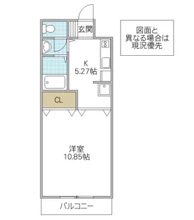 FIELD TOP ISHIKAWA Latium【3階】の間取り