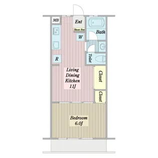 パールマンション【3階】の間取り