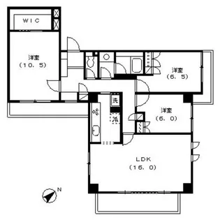 ボアセイズ【2階】の間取り