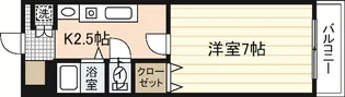 リベルタ可愛【3階】の間取り