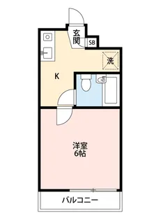 アセッツ世田谷【2階】の間取り