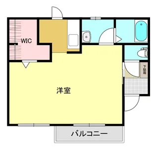 フォレスタI【1階】の間取り