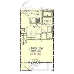 プランドールレガリア【2階】の間取り
