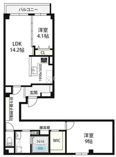 RET:umekita【1階】の間取り