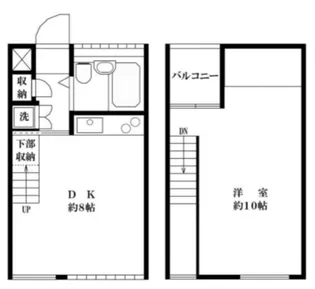 ル・シェルブルーの間取り