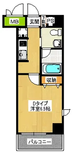 ロシェ【4階】の間取り