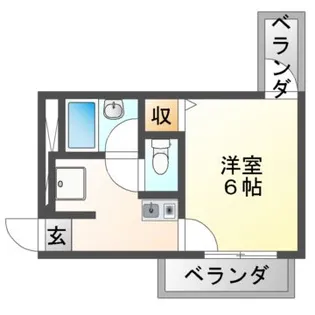 ツインツリー【5階】の間取り