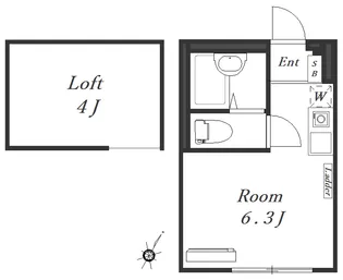 プリマベーラ鶴見【2階】の間取り