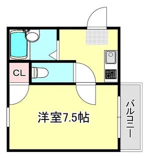 ビレッジつるみ【3階】の間取り