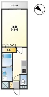 アルヴィサ【2階】の間取り