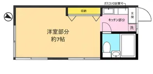 カーサ洗足【2階】の間取り