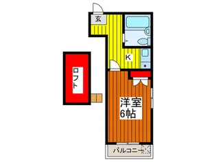 カルム泉町【2階】の間取り
