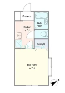 ファーストコーポ【1階】の間取り