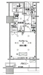 ステーションガーデンタワー【11階】の間取り