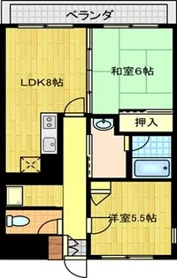 Mハイム【1階】の間取り