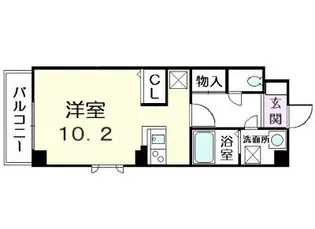 カーネリアンコート.T・S【1階】の間取り