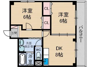 センコーライブ【2階】の間取り