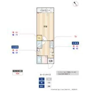 Ristia海老名【2階】の間取り
