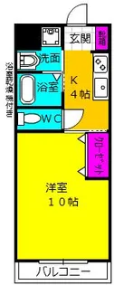 グリーン シャトー【1階】の間取り