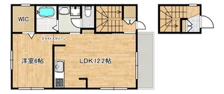 ヴァンベール【2階】の間取り