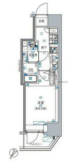 グランリーヴェル横濱VIVANT【3階】の間取り