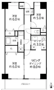 T’s garden東尾久【8階】の間取り