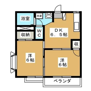 コーポ和【2階】の間取り