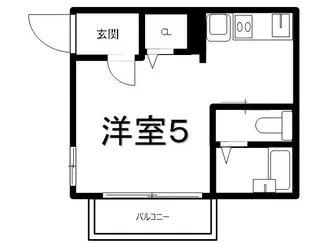 メゾン・ド・ラエラ【1階】の間取り