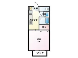 メゾン瑞浪I【1階】の間取り