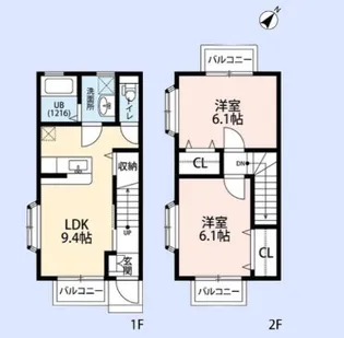 アムール germerの間取り