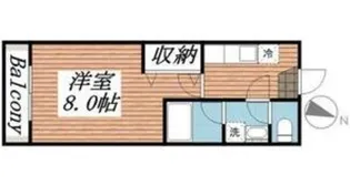 Penshurst Place【1階】の間取り