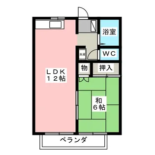 ピュア・エンゼル【2階】の間取り