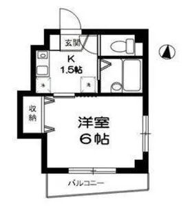 シャトー白馬【3階】の間取り