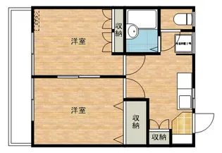 KNシャンボール【2階】の間取り