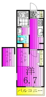 My Style vintage 柏【1階】の間取り